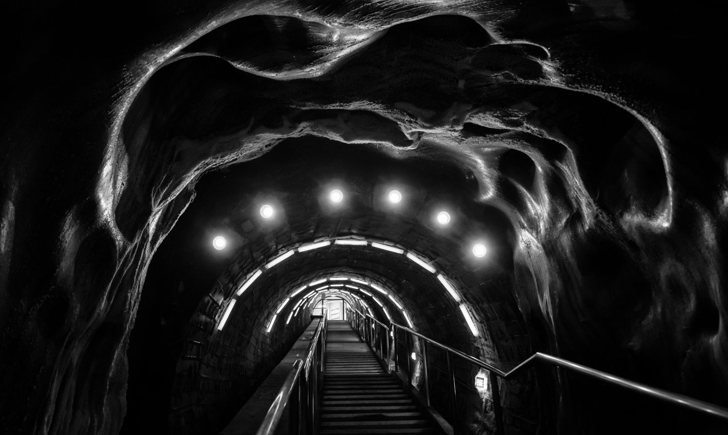 Into the earth - Romanian Salt Mine