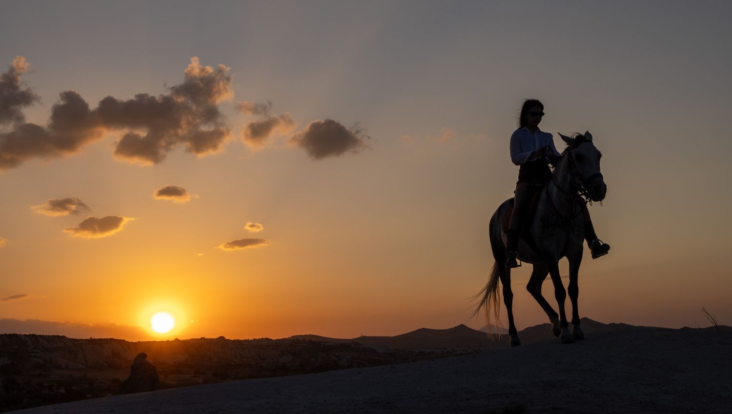 Cappadocia Sunset Silhouette