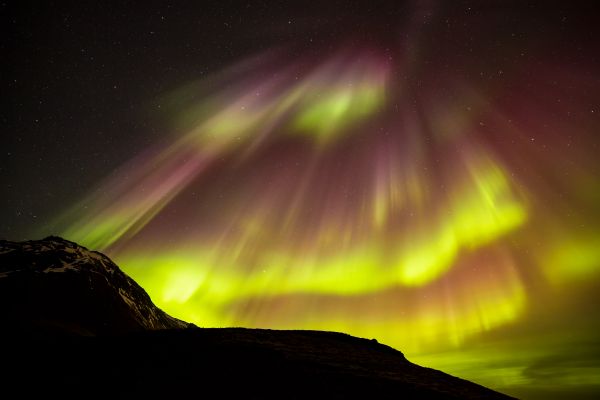 Aurora over Vik