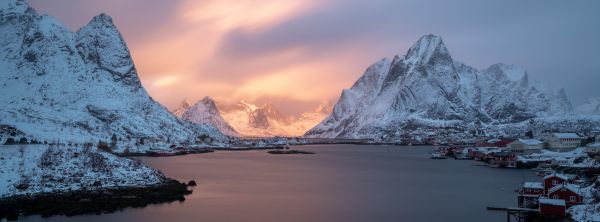 Reine Sunset