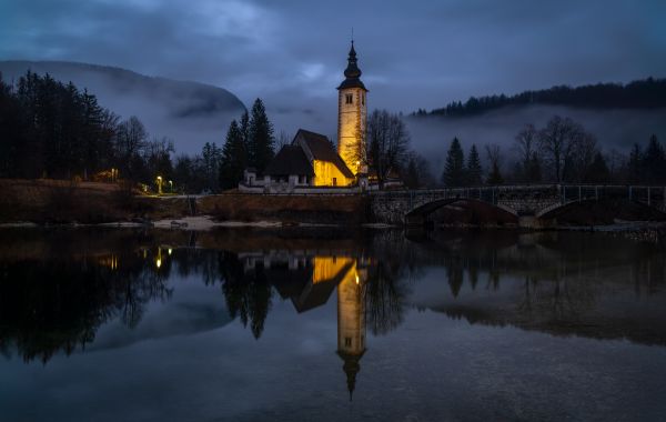 Lake Bohinj Church