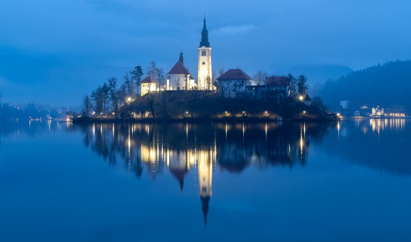 Lake Bled Blue