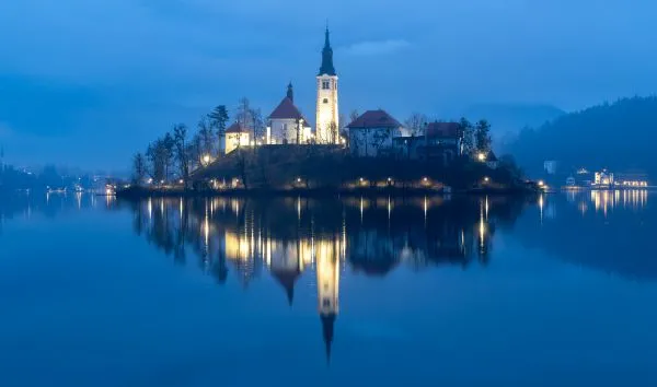 Lake Bled Blue