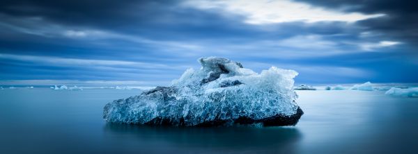 Iceberg Black Sand Beach