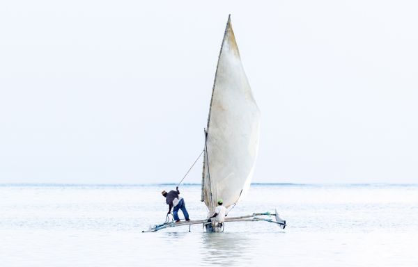 Hoisting The Sail